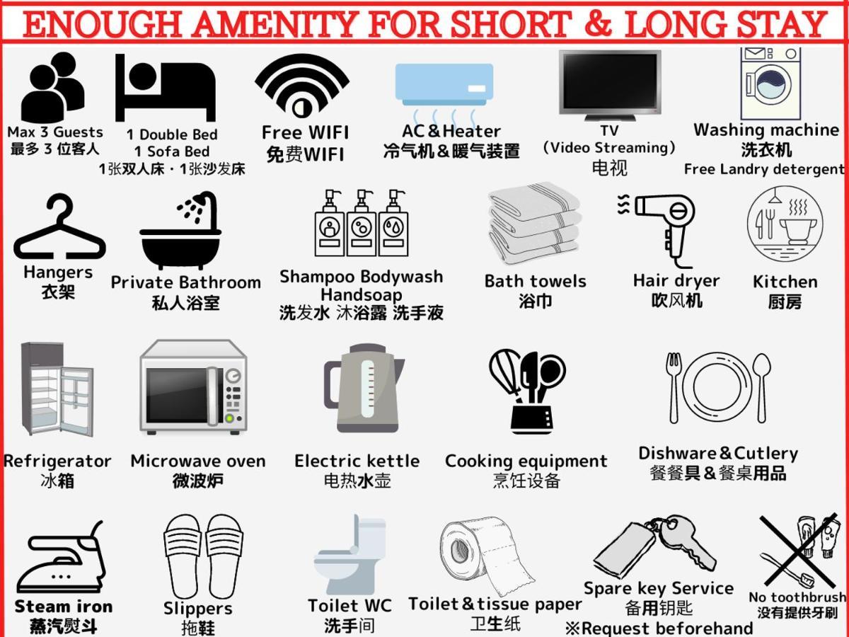 Best Located Shinjuku Central Full-Furnished Apartment 3Minwalk To Station1 Tokyo Exterior photo